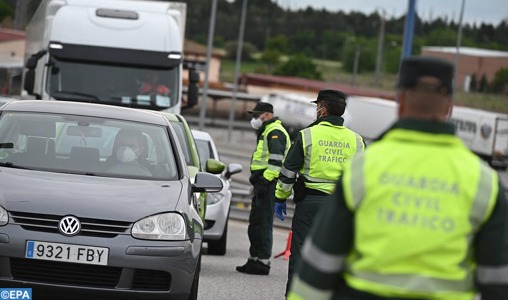 Covid-19/Espagne: plus d’un million de sanctions et 8.442 arrestations pour non-respect de l’état d’alerte (ministère)