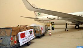 Arrivée à Nouakchott des aides médicales marocaines acheminées en Mauritanie sur Très Hautes Instructions Royales