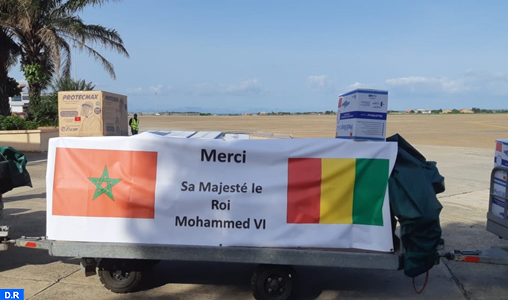 Covid-19 : l’aide médicale marocaine destinée à la Guinée réceptionnée à Conakry