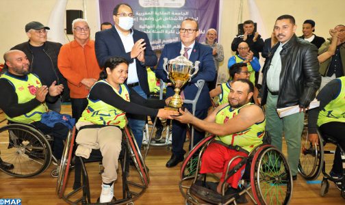 Coupe du Trône de para-basket: l’Olympic Safi remporte le titre