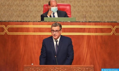 Maroc: une croissance économique entre 1,5% et 1,7% prévue en 2022 (M. Akhannouch)