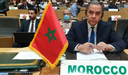 Le Maroc réitère devant l’Union africaine son engagement constant et résolu au maintien de la paix et la sécurité en Afrique