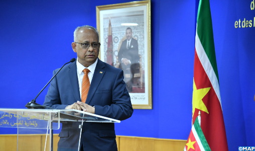 Sahara: le Suriname exprime son plein soutien au plan d’autonomie dans le respect total de l’intégrité territoriale du Royaume et sa souveraineté nationale