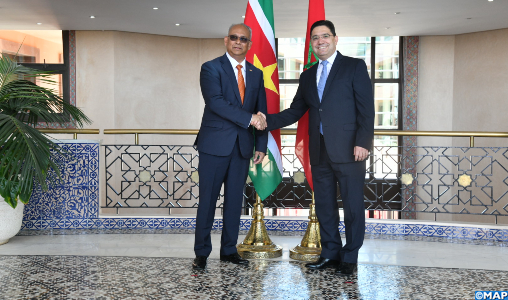 Le Maroc et le Suriname apprécient hautement le niveau des relations bilatérales (communiqué conjoint)