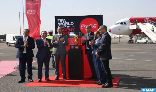 Qatar 2022 : Le Trophée de la Coupe du monde fait escale à Casablanca