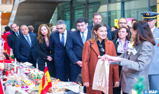 SAR la Princesse Lalla Meryem préside à Rabat la cérémonie d’inauguration du Bazar international du Cercle diplomatique