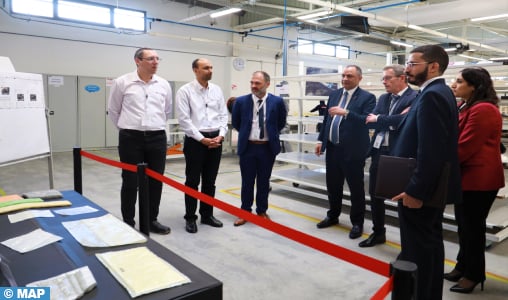 Industrie aéronautique : Inauguration de l’extension du site de production du Groupe Hutchinson à Bouskoura