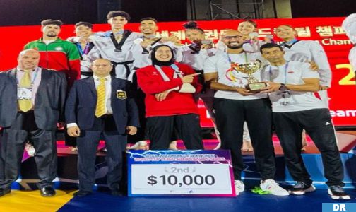 Championnats du monde de taekwondo (Corée) : la sélection nationale vice-championne du monde par équipes mixtes