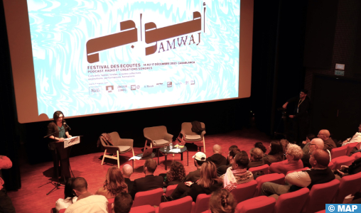 Casablanca : Coup d’envoi du 1er Festival Amwaj dédié à la radio, aux podcasts et à la création sonore