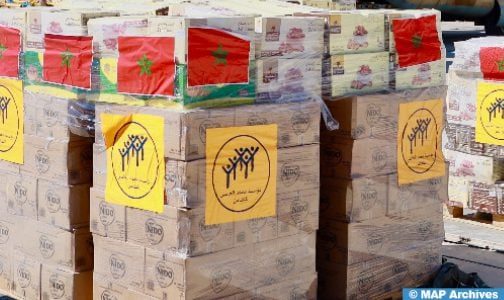 Les aides humanitaires marocaines s’inscrivent dans la continuité des actes de générosité de SM le Roi envers Al Qods Acharif (gouverneur adjoint d’Al Qods)