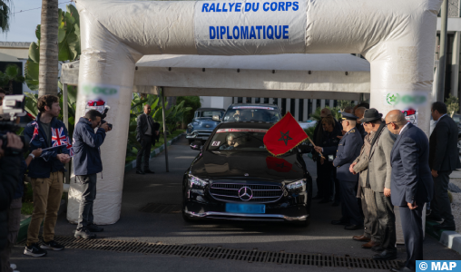 Coup d’envoi à Salé du 19è Rallye national du Corps diplomatique