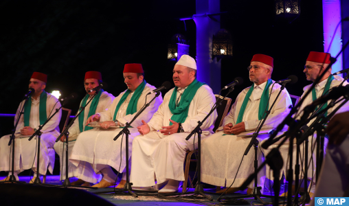 Le public du Festival de Fès des Musiques sacrées du monde se délecte du samaa et madih soufis