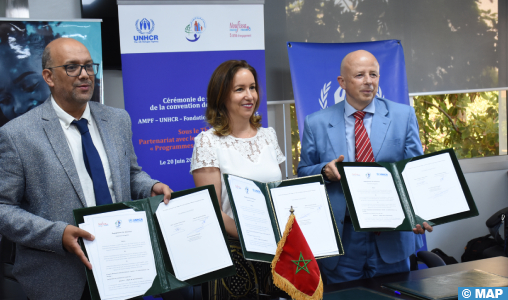 Rabat: accord de partenariat tripartite pour améliorer l’accès des réfugiés aux soins