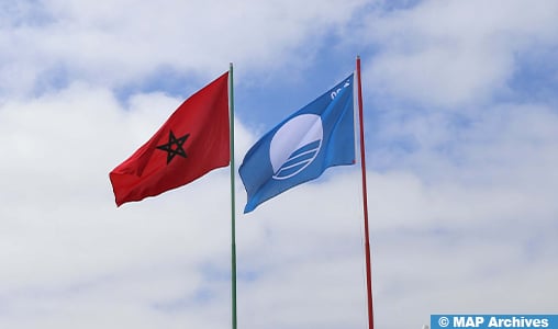 Azemmour: Le Pavillon Bleu flotte sur la plage El Haouzia pour la 18ème fois consécutive