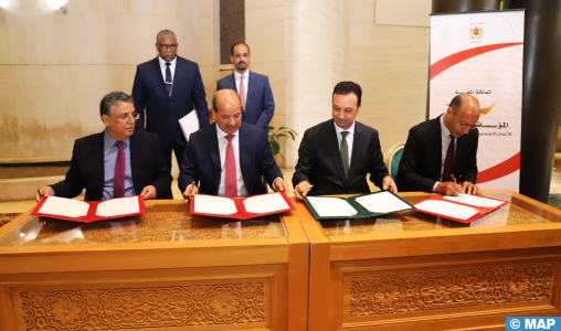 Signature d’une convention de partenariat entre la Fondation Mohammedia des œuvres sociales des magistrats et fonctionnaires de la justice et la Chambre des conseillers