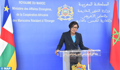 La République Centrafricaine exprime sa position constante et claire et son attachement à l’intégrité territoriale du Royaume du Maroc et considère le plan d’autonomie marocain comme seule solution pour la résolution du différend autour du Sahara