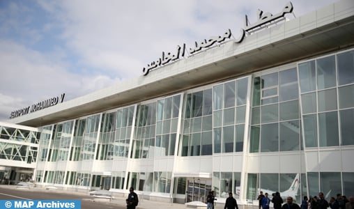 L’aéroport international Mohammed V de Casablanca accueille 869.278 passagers en mai 2024