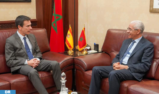 M. Talbi El Alami s’entretient avec l’ambassadeur d’Espagne au Maroc