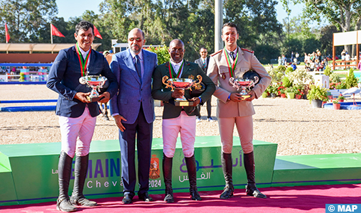 Semaine du cheval 2024 (championnat du Maroc de saut d’obstacles seniors): Abdelkebir Ouaddar remporte le Grand Prix de SM le Roi Mohammed VI