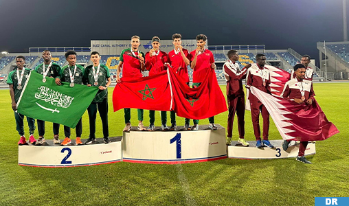 Championnat arabe d’athlétisme U23 (Egypte-2024): Le Maroc termine en tête du tableau des médailles
