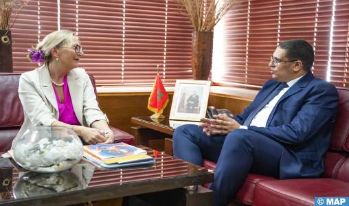 Entretiens à Rabat entre le président de l’Observatoire national du développement humain et la représentante de l’UNFPA au Maroc