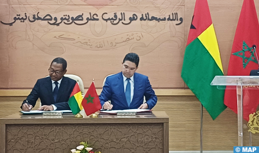 Laâyoune : Signature de plusieurs accords et mémorandums d’entente entre le Maroc et la Guinée Bissau