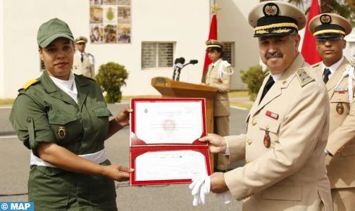 Témara : Le 38è contingent des appelées au service militaire achève les étapes de formation militaire et de qualification professionnelle