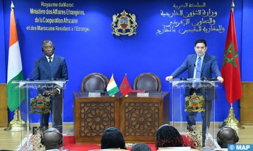 Le Maroc et la Côte d’Ivoire partagent une vision commune sur les questions régionales et continentales (ministre ivoirien des AE)