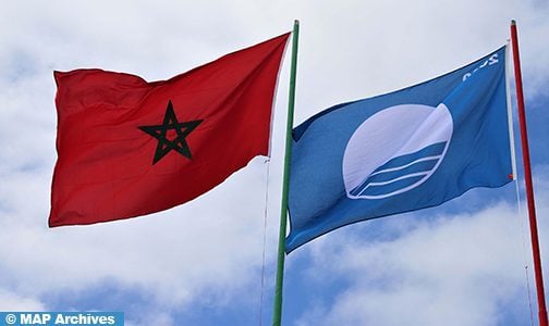 El Jadida: Le Pavillon Bleu hissé sur la plage de Sidi Abed pour la quatrième fois consécutive