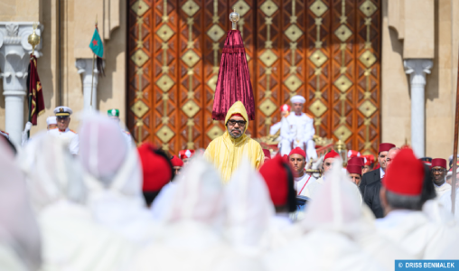Fête du Trône : SM le Roi, Amir Al-Mouminine, préside à Tétouan la cérémonie d’allégeance