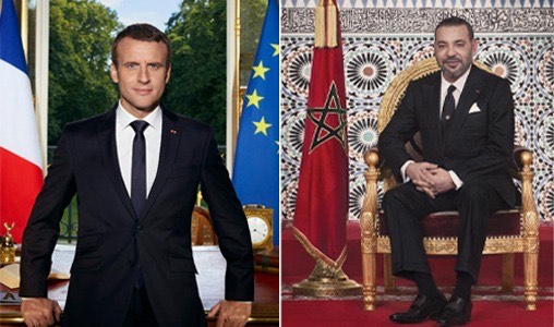 SM le Roi adresse un message au Président de la République Française, Son Excellence M. Emmanuel Macron, suite à l’annonce du soutien officiel de la France à la souveraineté du Royaume sur son Sahara