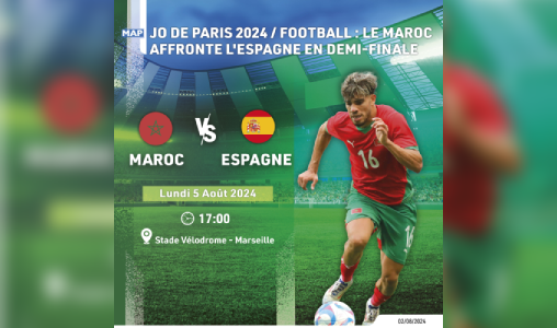 JO-2024 (Foot masculin): L’Espagne bat le Japon (3-0), rejoint le Maroc en demi-finale