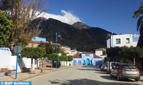 Les enfants maqdessis en visite à la ville de Chefchaouen et ses alentours