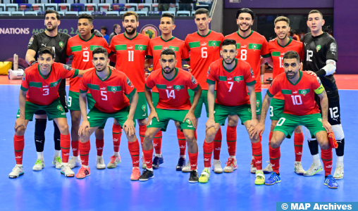 Futsal: L’équipe du Maroc désignée meilleure sélection au Monde en 2023 par un site spécialisé (FRMF)