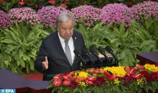 Développement: Guterres salue le partenariat Chine-Afrique