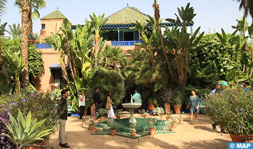 Marrakech: Les médias à la découverte de la villa Oasis et de son jardin à l’occasion du centenaire du Jardin Majorelle