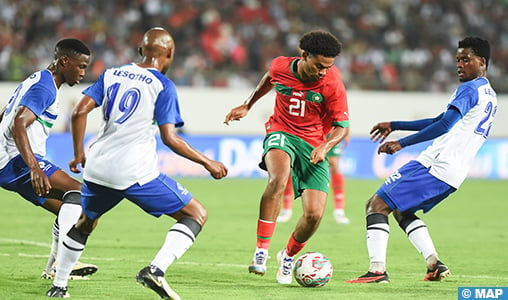 Éliminatoires CAN-2025 (2è Journée/Gr.B): Le Maroc s’impose face au Lesotho (1-0)