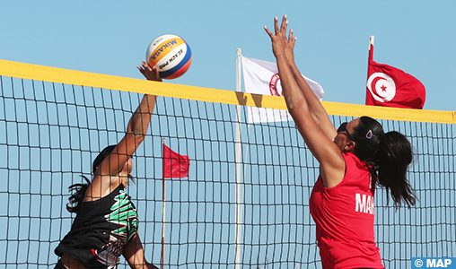 Championnat arabe de beach-volley: l’équipe nationale féminine remporte le titre