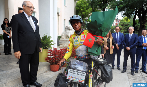 De Casablanca à Pékin: le globe-trotter marocain Karim Mosta achève un périple à vélo de sept mois