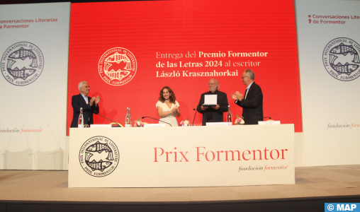 Marrakech: Remise du prix international Formentor de littérature à l’écrivain hongrois László Krasznahorkai