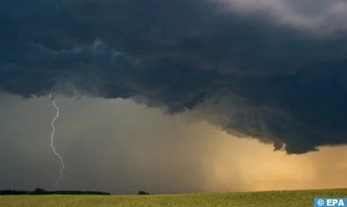 Très fortes averses orageuses, grêle et rafales de vent sous orages de samedi à dimanche dans plusieurs provinces du Royaume (DGM)