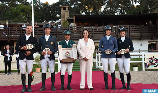 Morocco Royal Tour de saut d’obstacles (étape de Rabat): Le cavalier saoudien Ramzy Al Duhami remporte le Prix Feue SAR la Princesse Lalla Amina