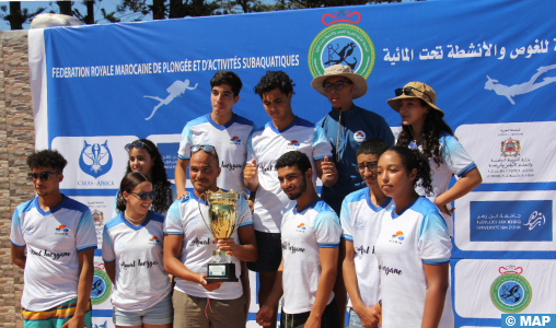 Coupe du trône de nage avec palmes en eau libre : le club de l’ASAMIN remporte le titre