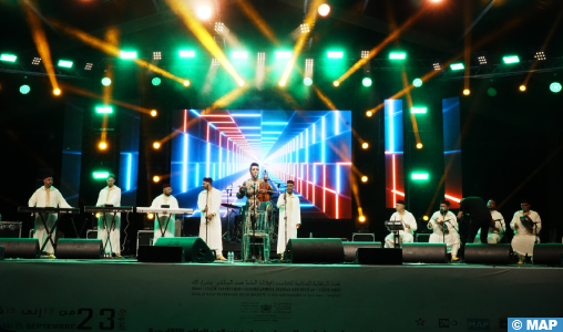 Festival de Volubilis des Musiques traditionnelles: Zina Daoudia met le feu sur scène