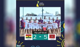 CAN de Beach Soccer (Egypte-2024): Le Maroc s’impose face au Ghana (5-2)