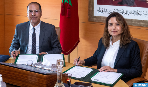 Rabat: Signature d’une convention-cadre de partenariat visant à accélérer la transition vers une économie verte et sobre en carbone