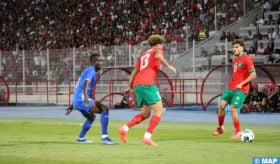 Éliminatoires CAN-2025 (3è Journée/Gr.B): le Maroc s’impose tranquillement face à la République Centrafricaine (5-0)