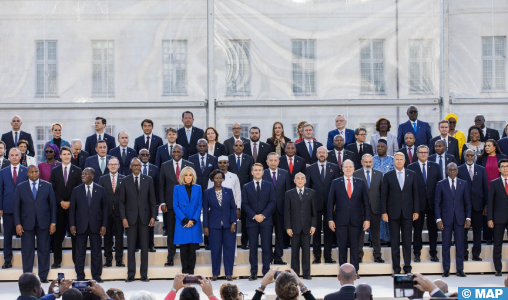 Ouverture du XIXe Sommet de la Francophonie au château de Villers-Cotterêts