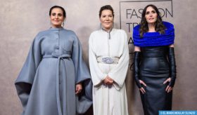 SAR la Princesse Lalla Hasnaa et S.E. Sheikha Al Mayassa Bint Hamad Al Thani président à Marrakech le dîner de gala de la “Fashion Trust Arabia”