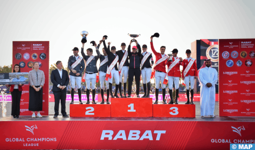 Longines Global Champions Tour de saut d’obstacles/Finale (Rabat): Les “Cannes Stars” sacrés par équipe